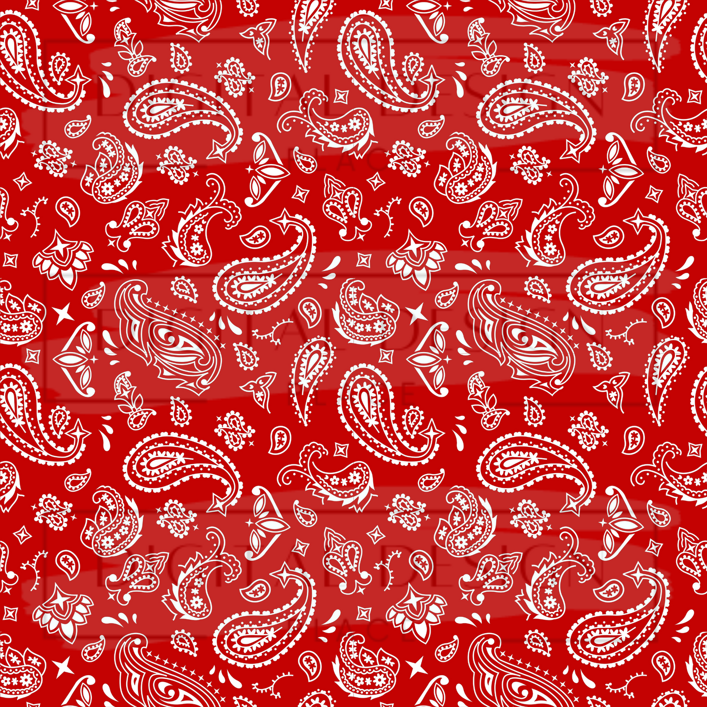 Red Bandana VinylV1389