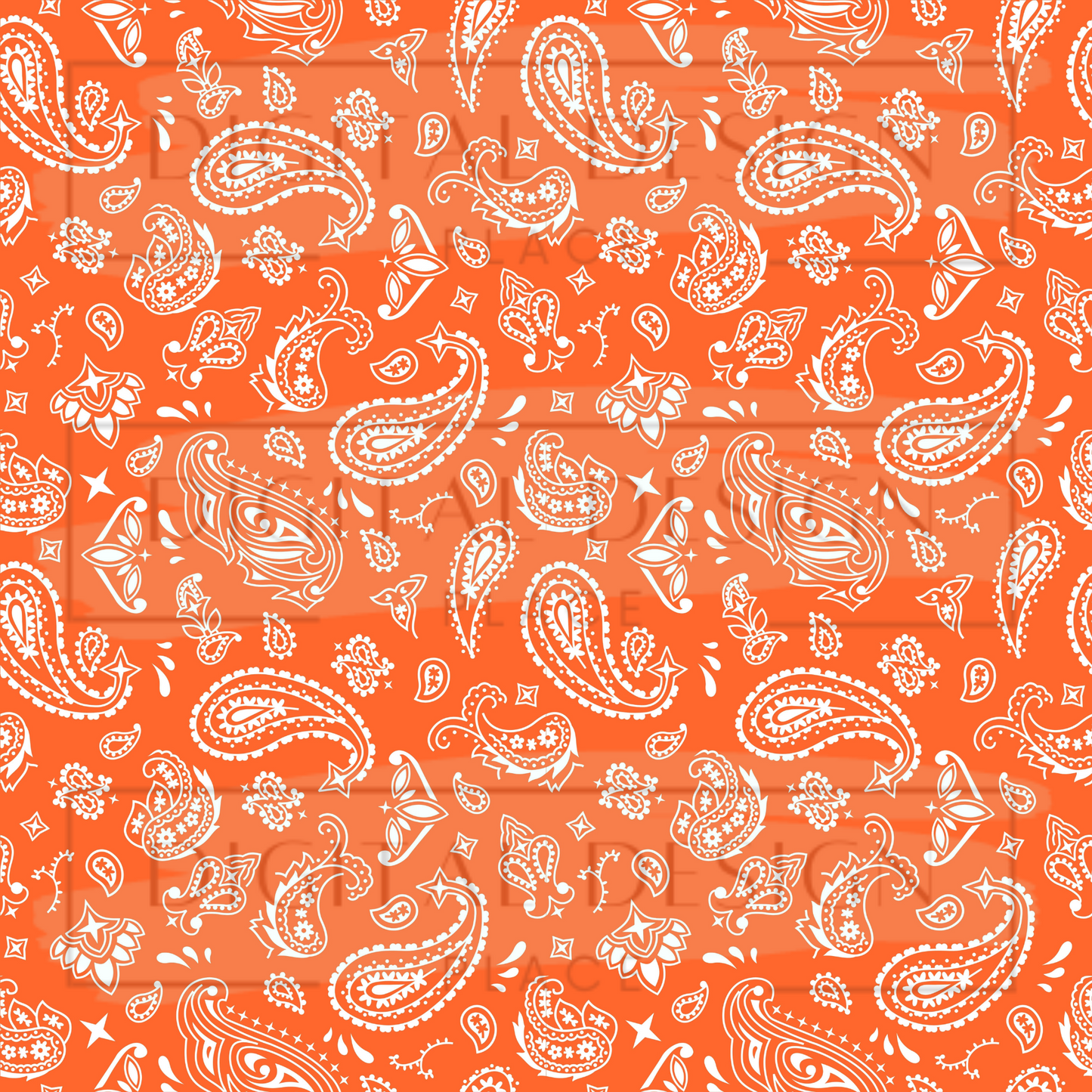 Orange Bandana VinylV1391