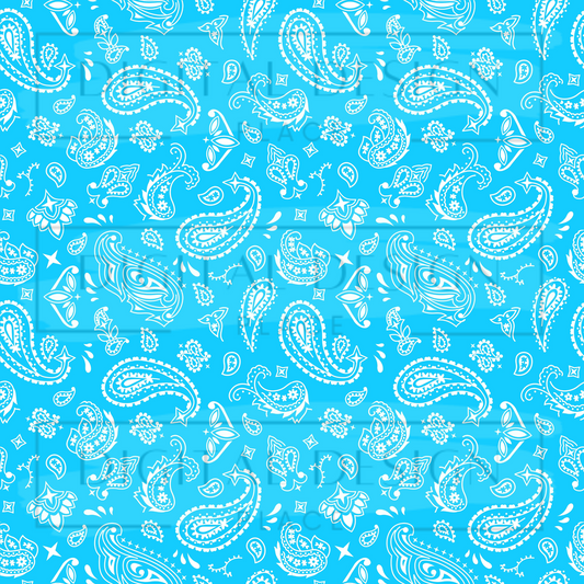 Teal Bandana VinylV1397