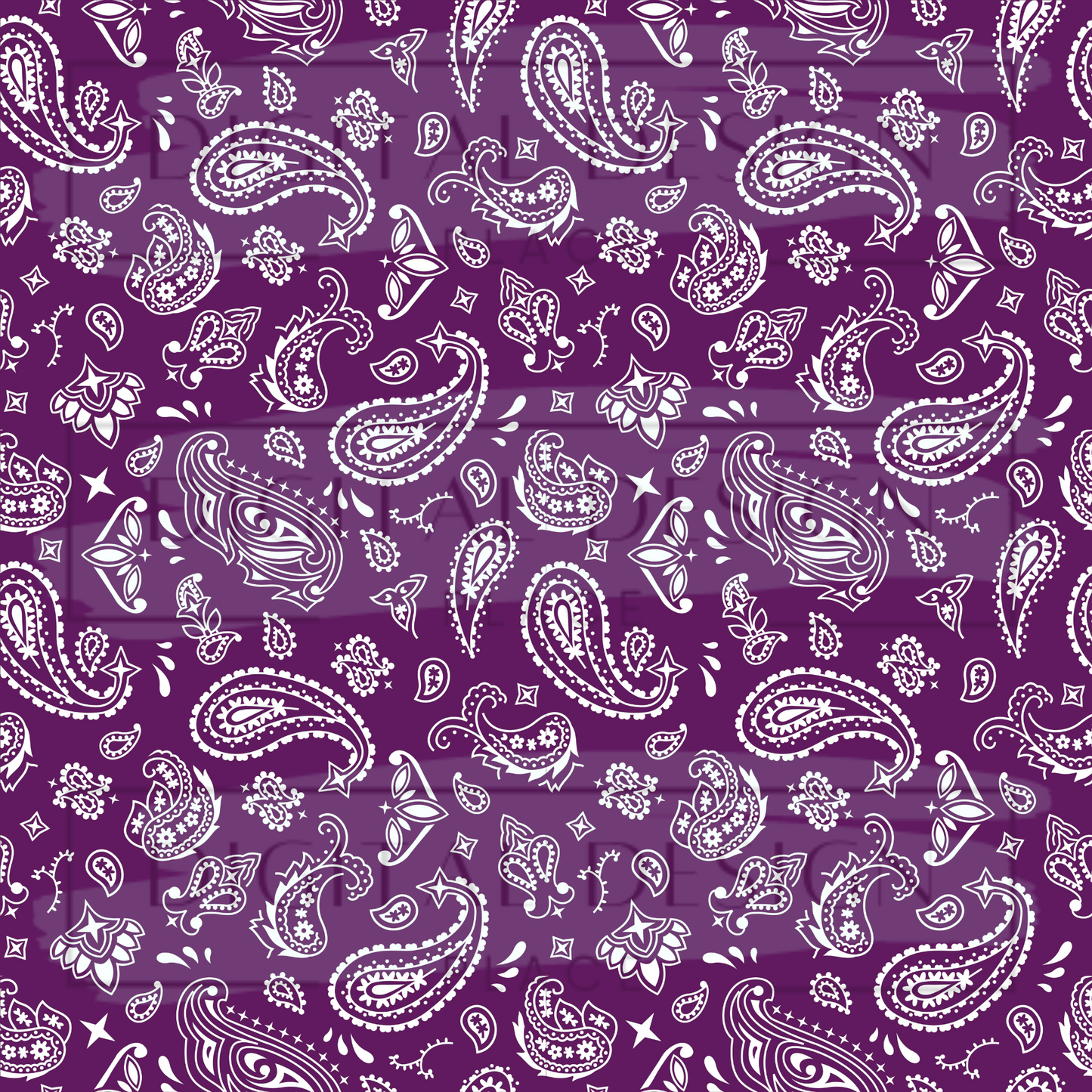 Dark Purple Bandana VinylV1400