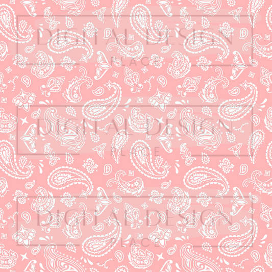 Baby Pink Bandana VinylV1403