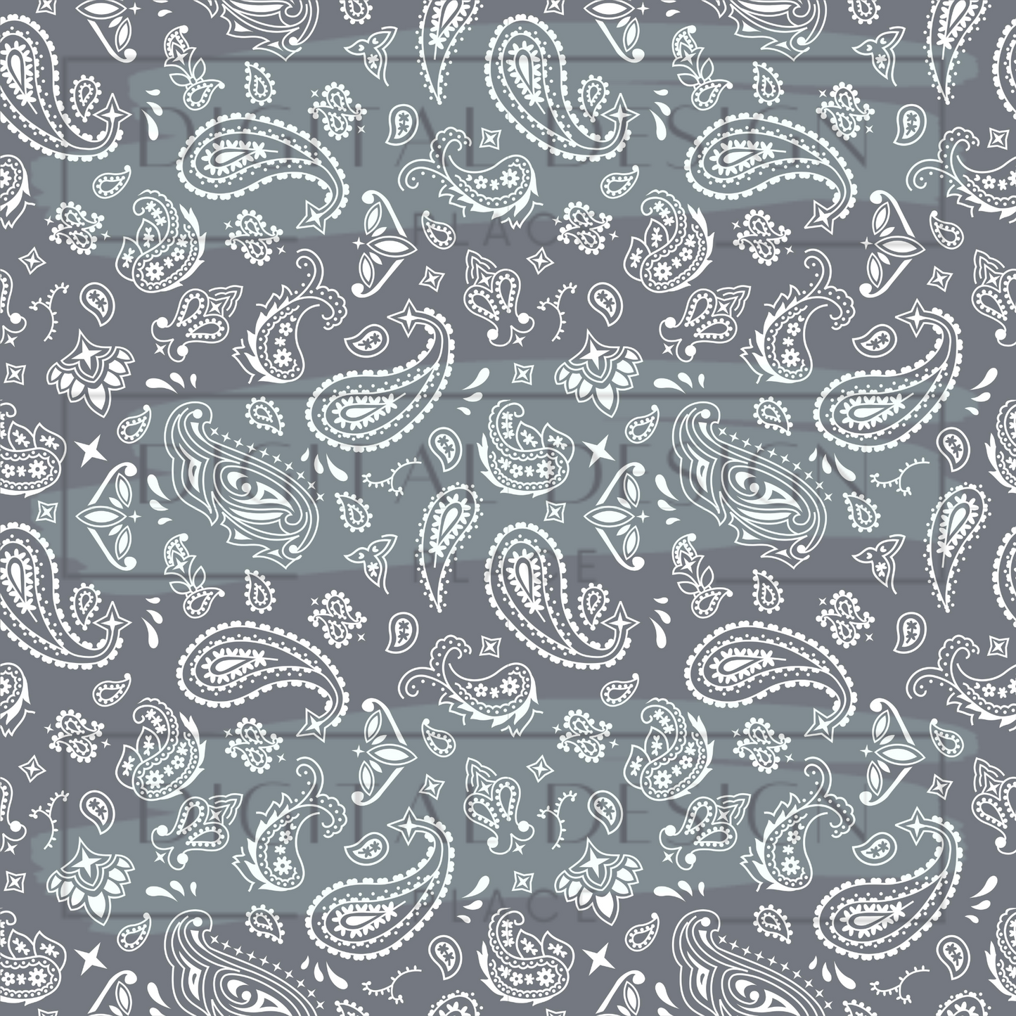 Grey Bandana VinylV1404