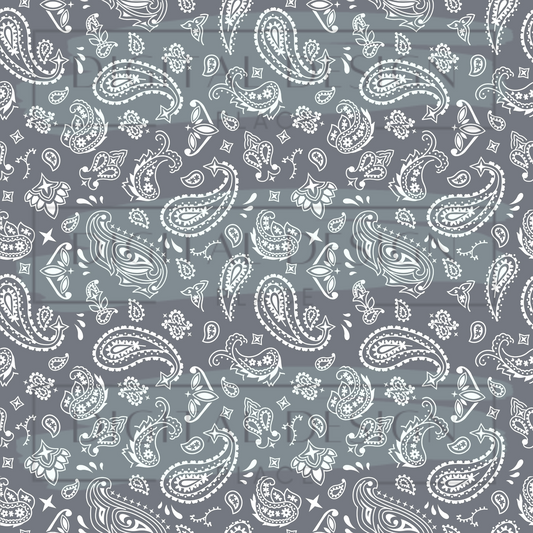 Grey Bandana VinylV1404