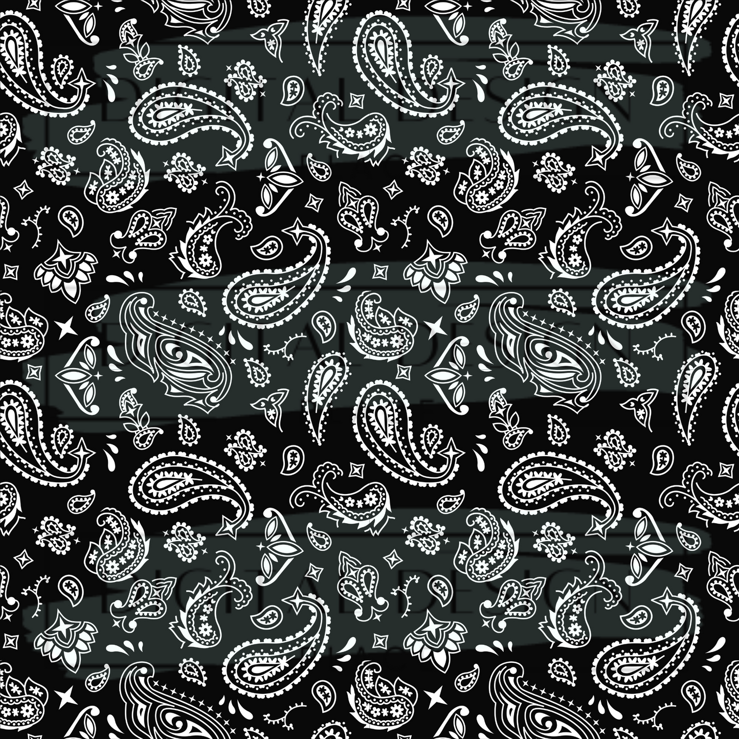 Black Bandana VinylV1405