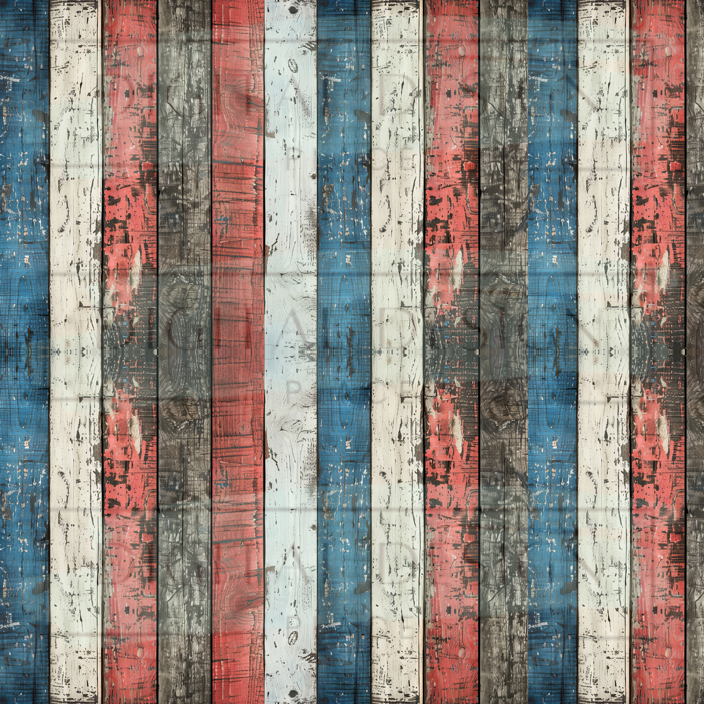 Patriotic Shiplap VinylV1409