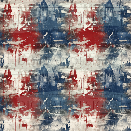 Patriotic Grunge VinylV1411