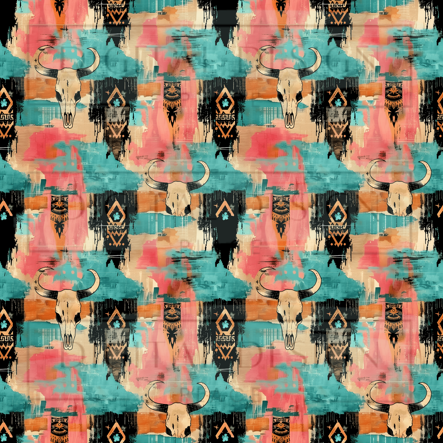 Grunge Aztec VinylV1440