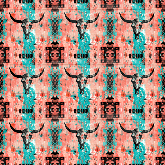 Pink Aztec VinylV1441