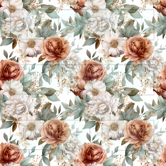 Boho Floral VinylV1447