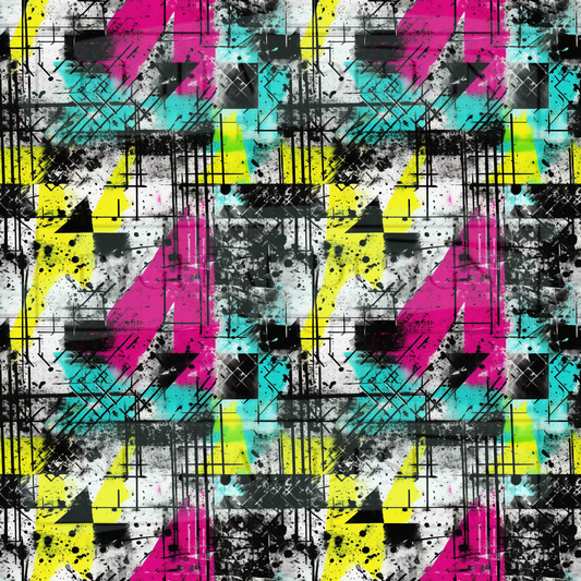 Grunge Patchwork VinylV1508