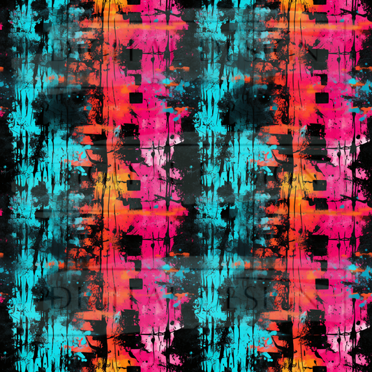 Grunge Patchwork VinylV1509
