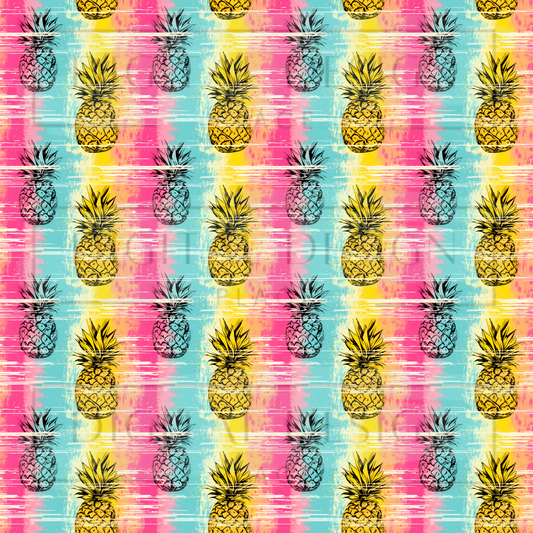 Neon Pineapple Small VinylV1516
