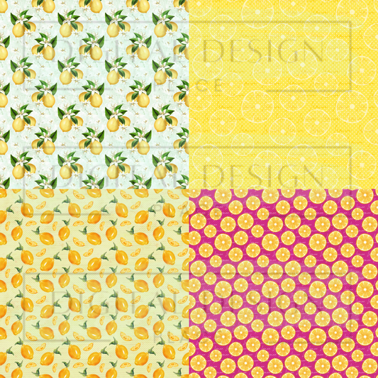 Lemons Square Prints VinylV1525