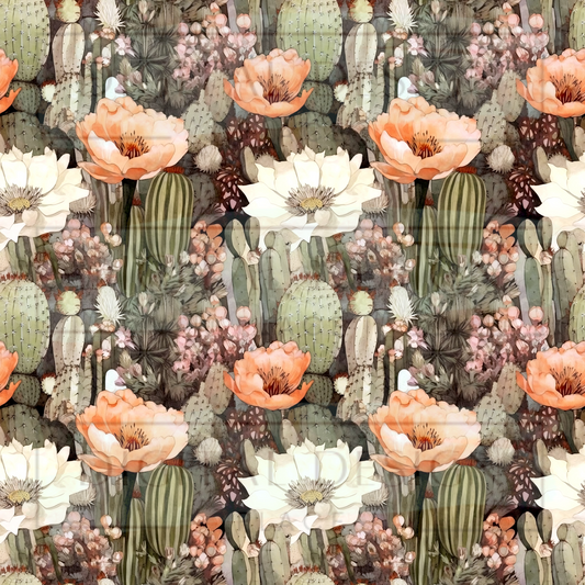 Boho Cacti Desert VinylV1634