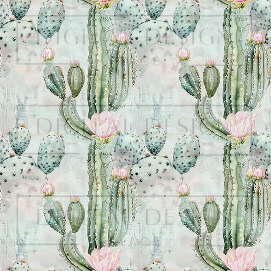 Sage Soft Desert Cacti VinylV2221