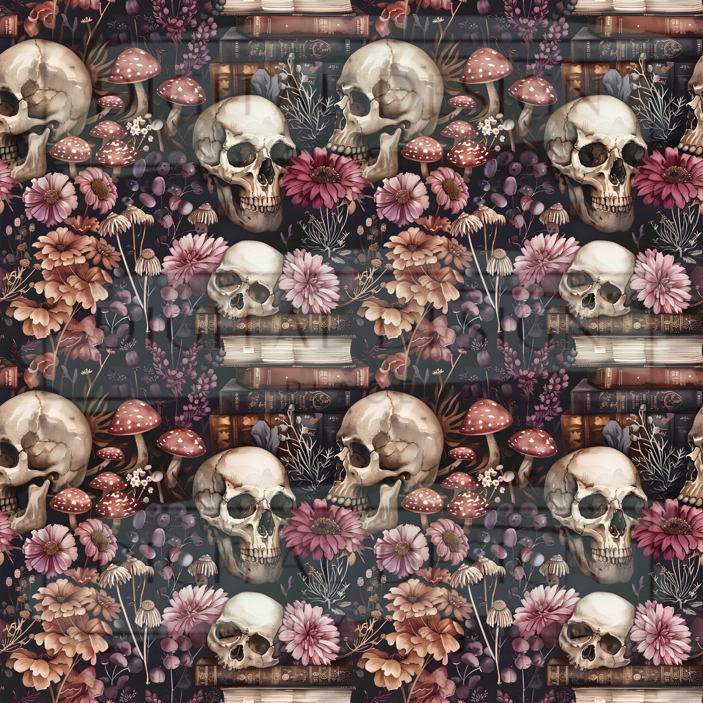 Purple Goth Library VinylV2223