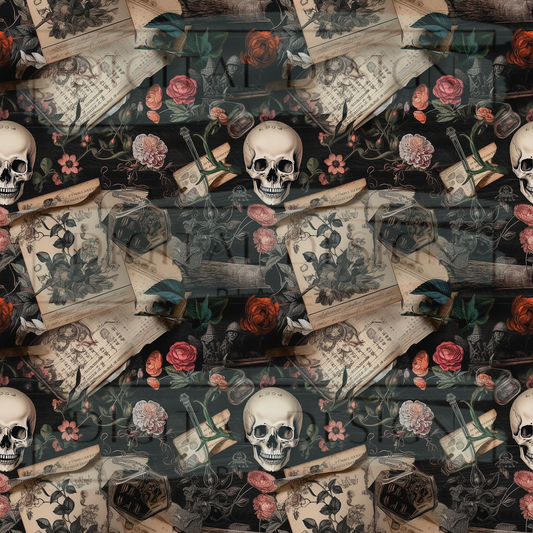 Rose Goth Library VinylV2232