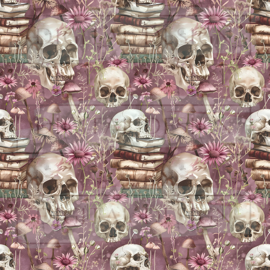 Dusty Rose Goth Library VinylV2239