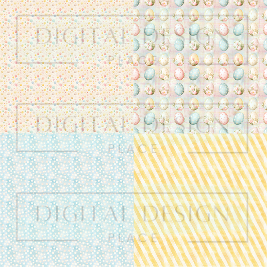 Easter Basics Square Prints VinylV2246