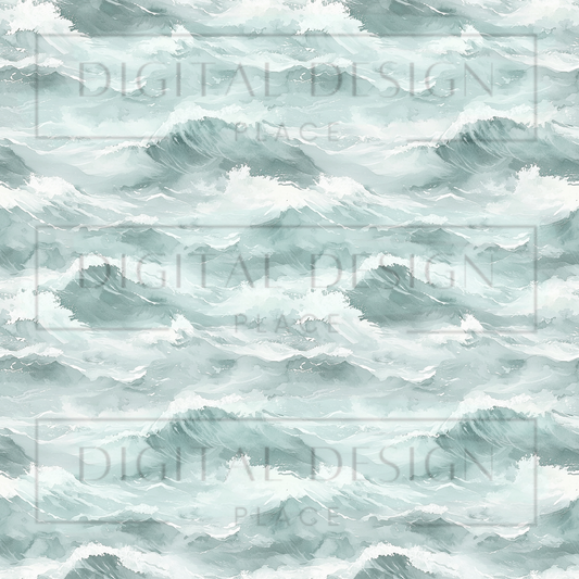 Rough Ocean Waters VinylV2249