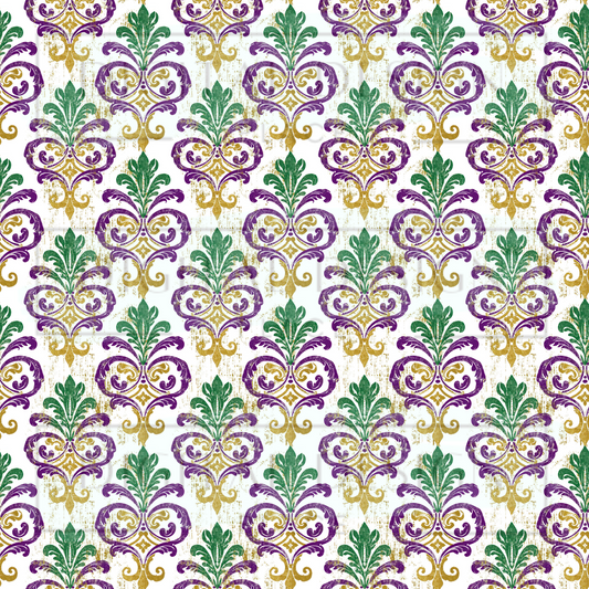Mardi Gras Large Print VinylV2260