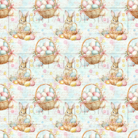 Bunny Baskets VinylV2273