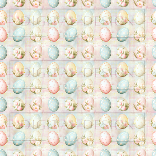 Easter Egg Collage VinylV2275