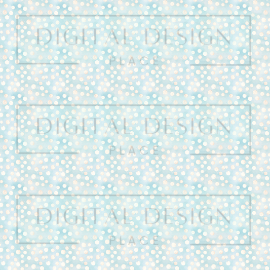 Pastel Blue Dots VinylV2285
