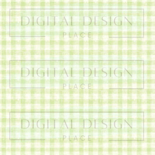 Green Plaid VinylV2292