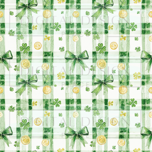 Clover Plaid VinylV2326