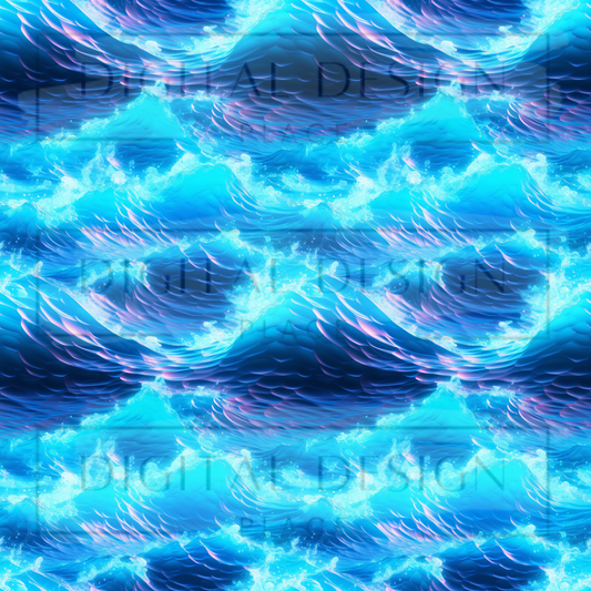 Blue Neon Seas VinylV2404