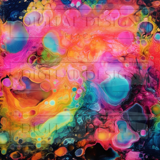 Summer Ink Splash VinylV2422