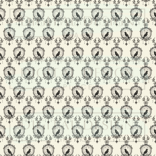 Haunted Wallpaper VinylV2487