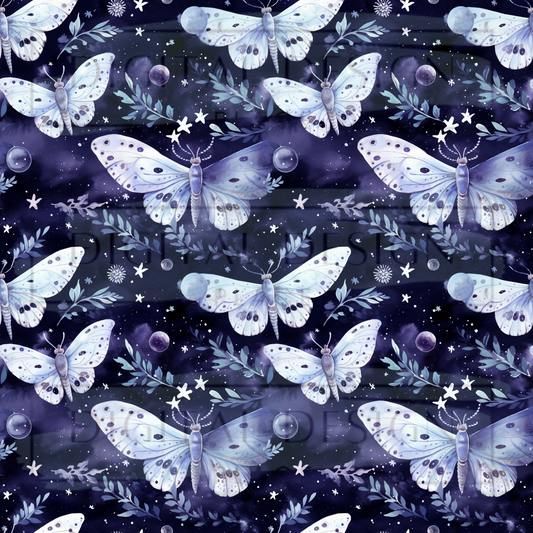 Purple Moths at Night VinylV2502