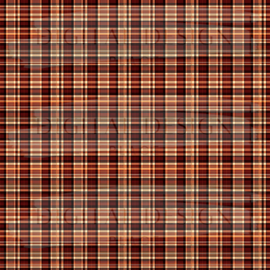 Dark Fall Plaid VinylV2538