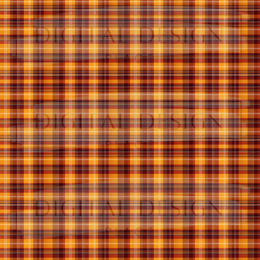 Dark Fall Plaid VinylV2539