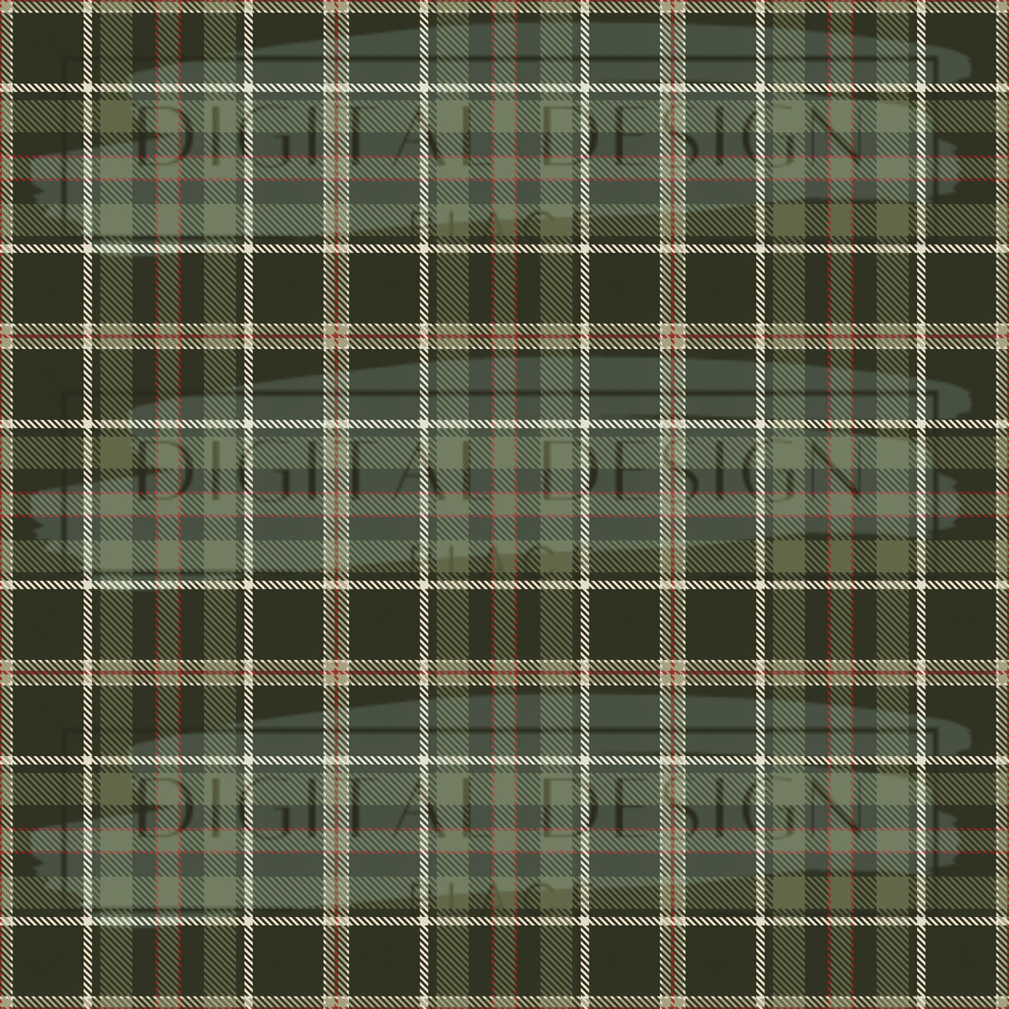 Winter Plaid VinylV2571