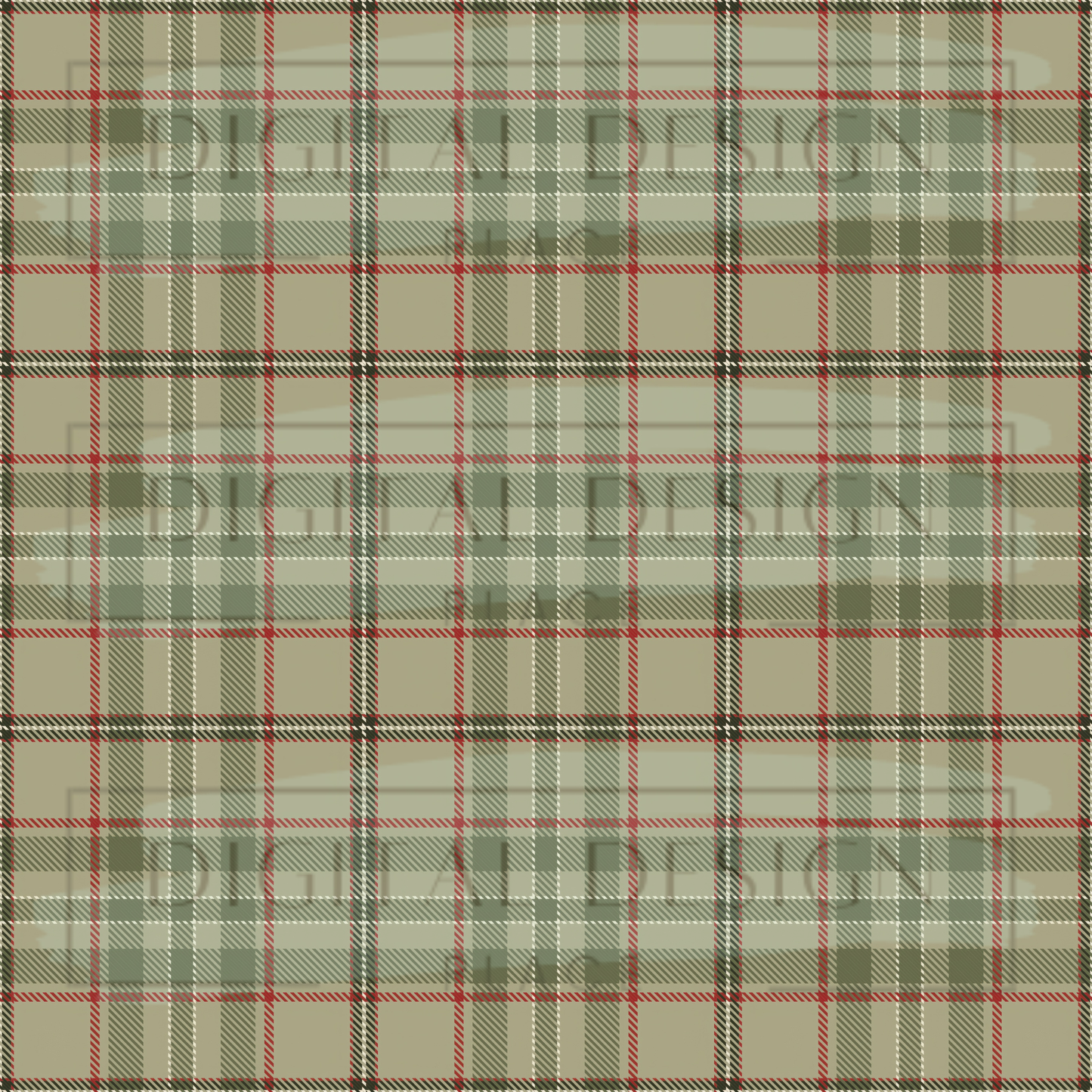 Winter Plaid VinylV2572