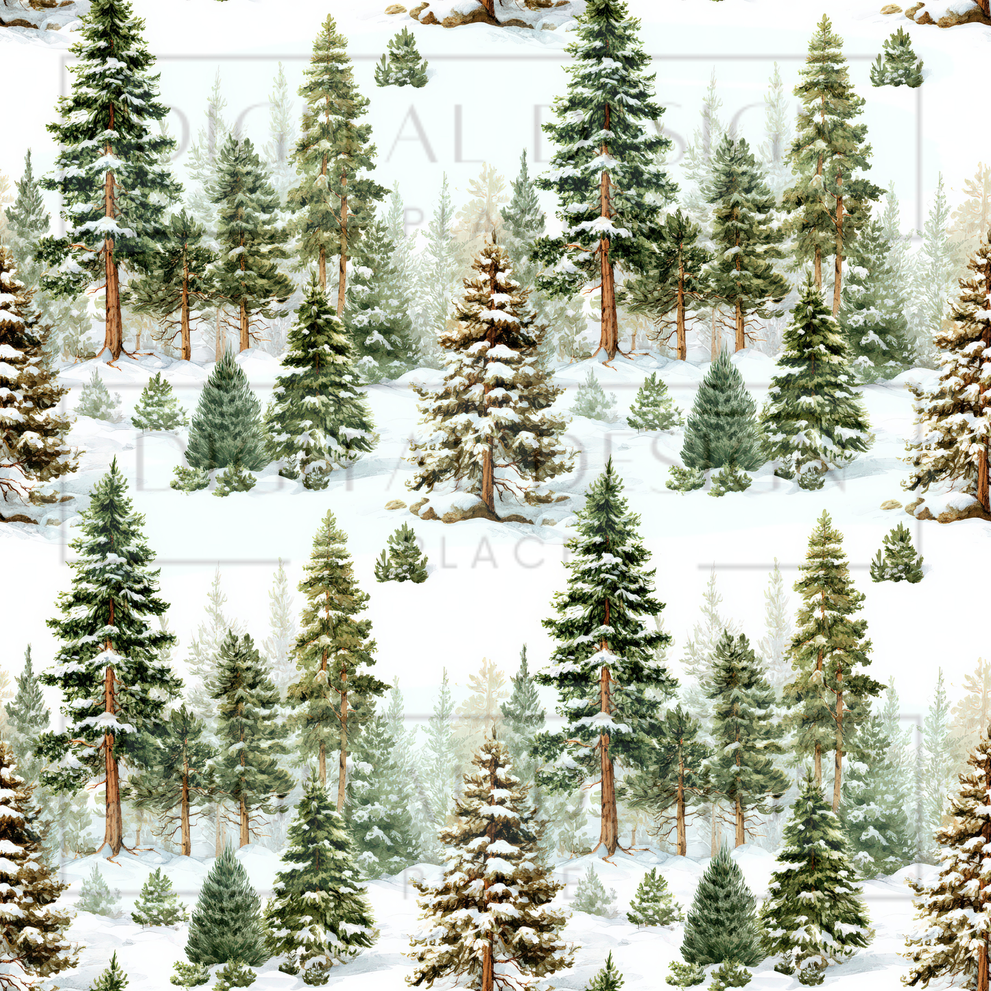 Winter Forest VinylV2575