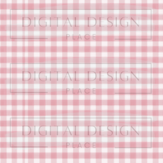 Pretty Pink Checkered VinylV2611