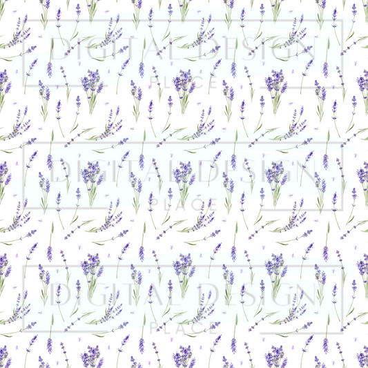 Lavender Sprigs VinylV362