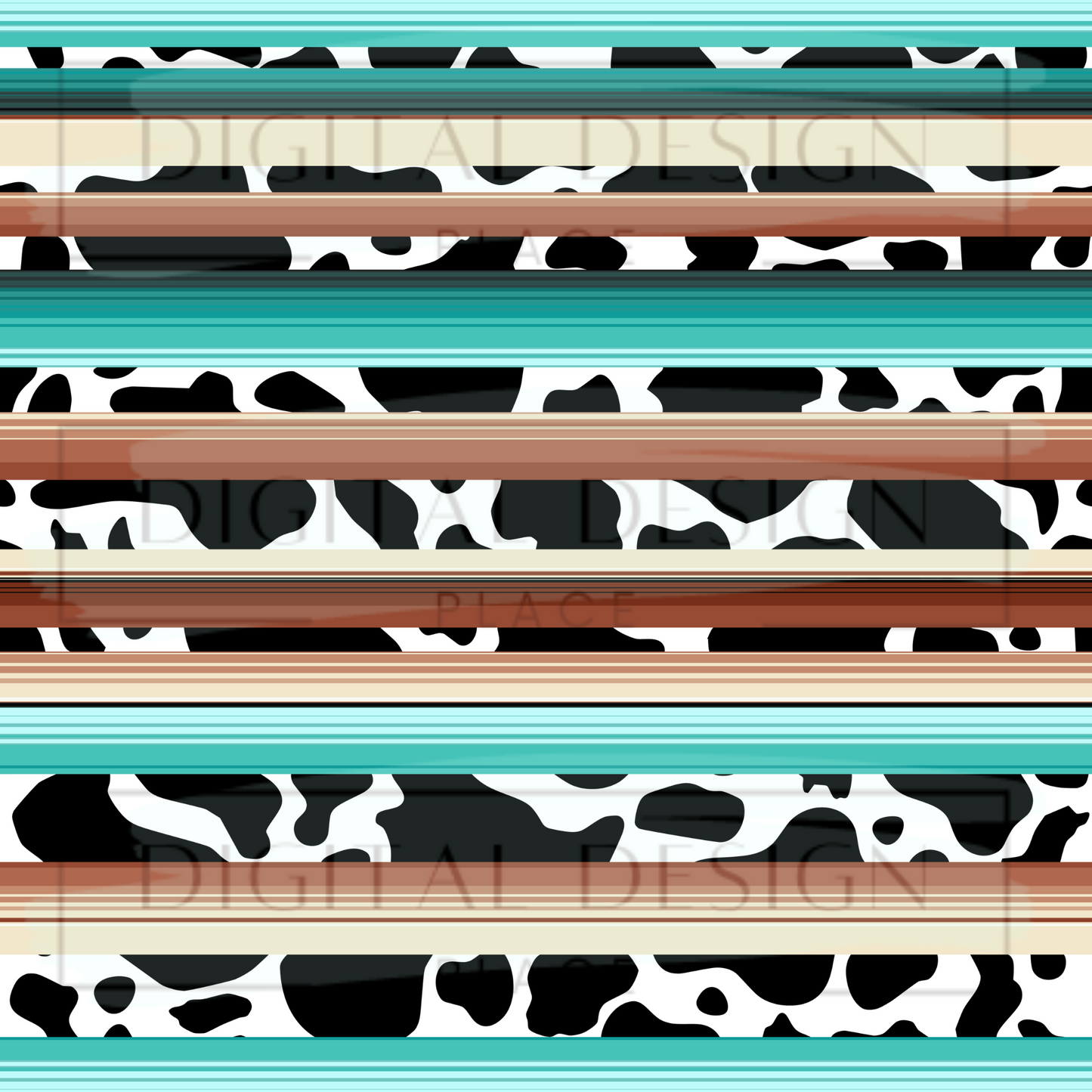 CowPrint Serape VinylV398