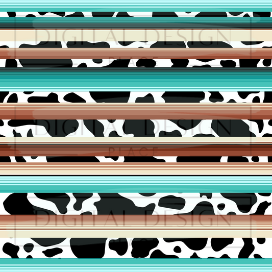 CowPrint Serape VinylV398