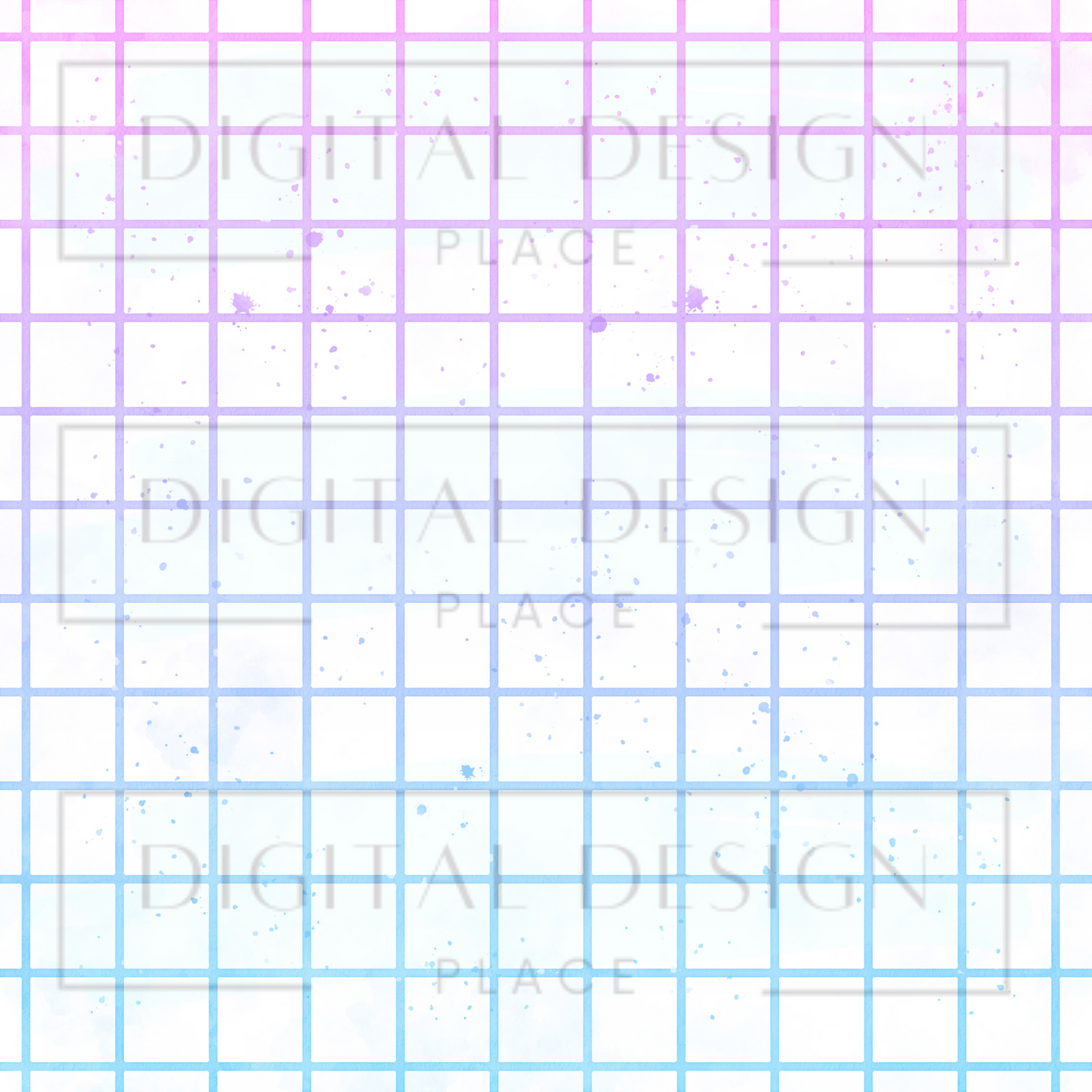 Pastel Gradiant Grid VinylV413
