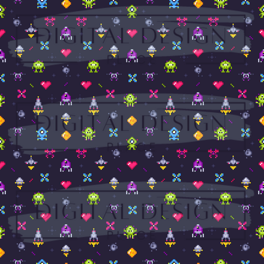 Pixel Monsters VinylV660