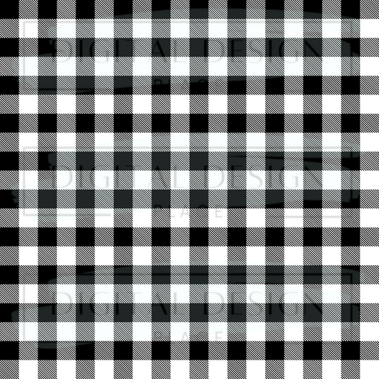 Black Plaid VinylV716