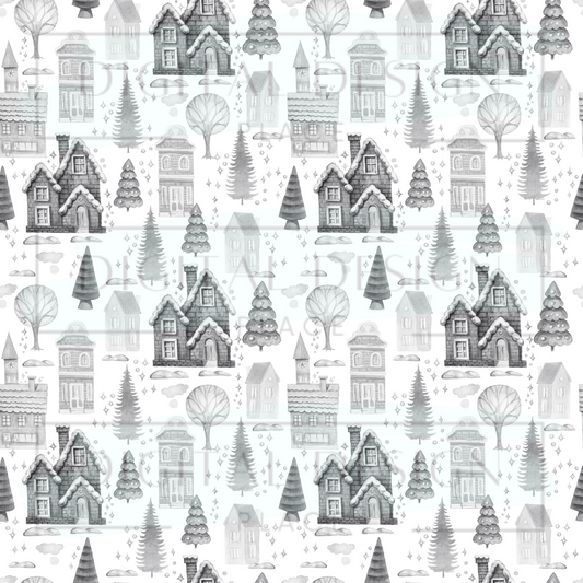 Winter Village VinylV748