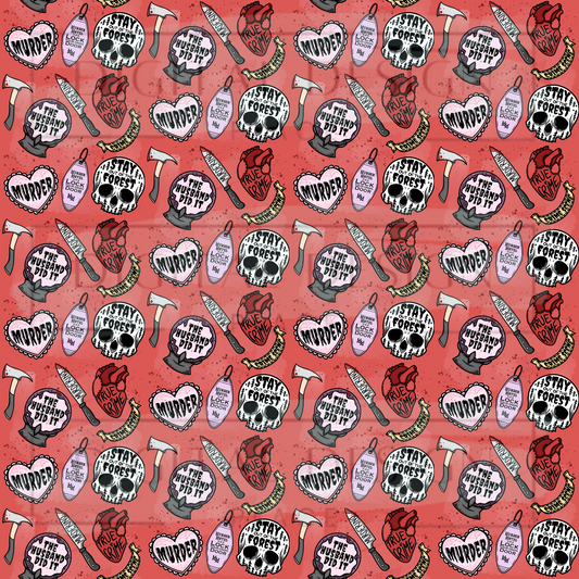 Stay out of the Forest Red VinylV897