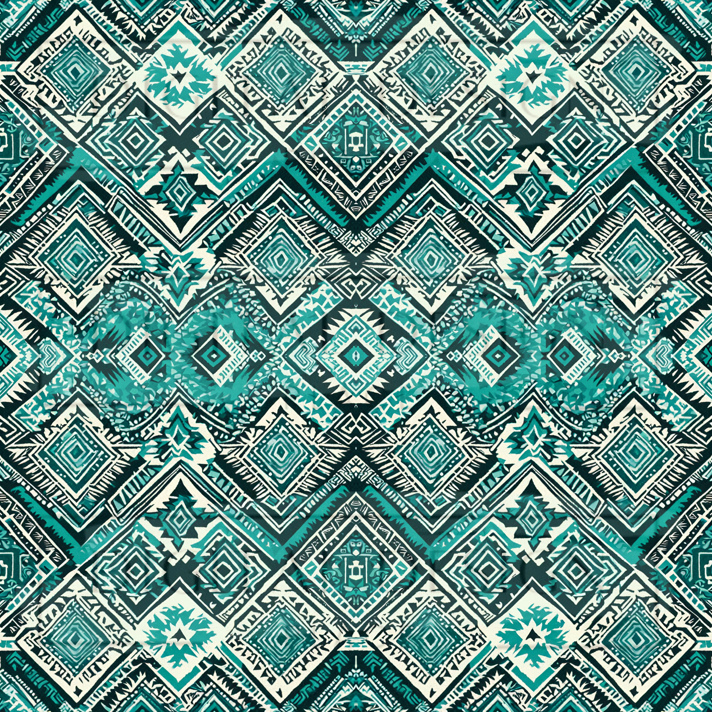 Teal Tribal VinylV920