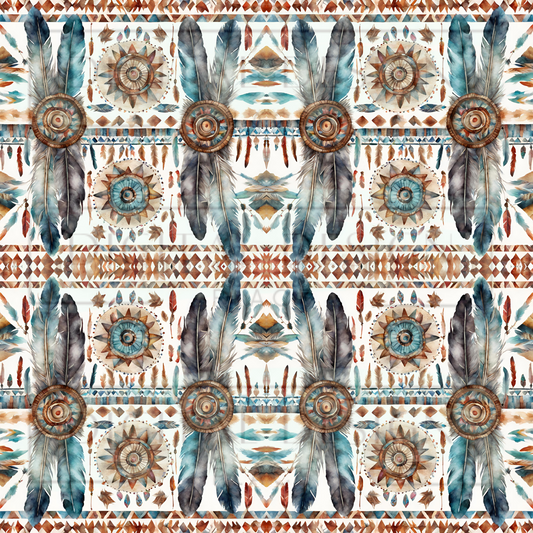 Head Dress Aztec VinylV921